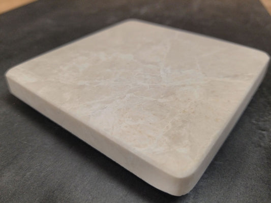 Cream Marble Coaster