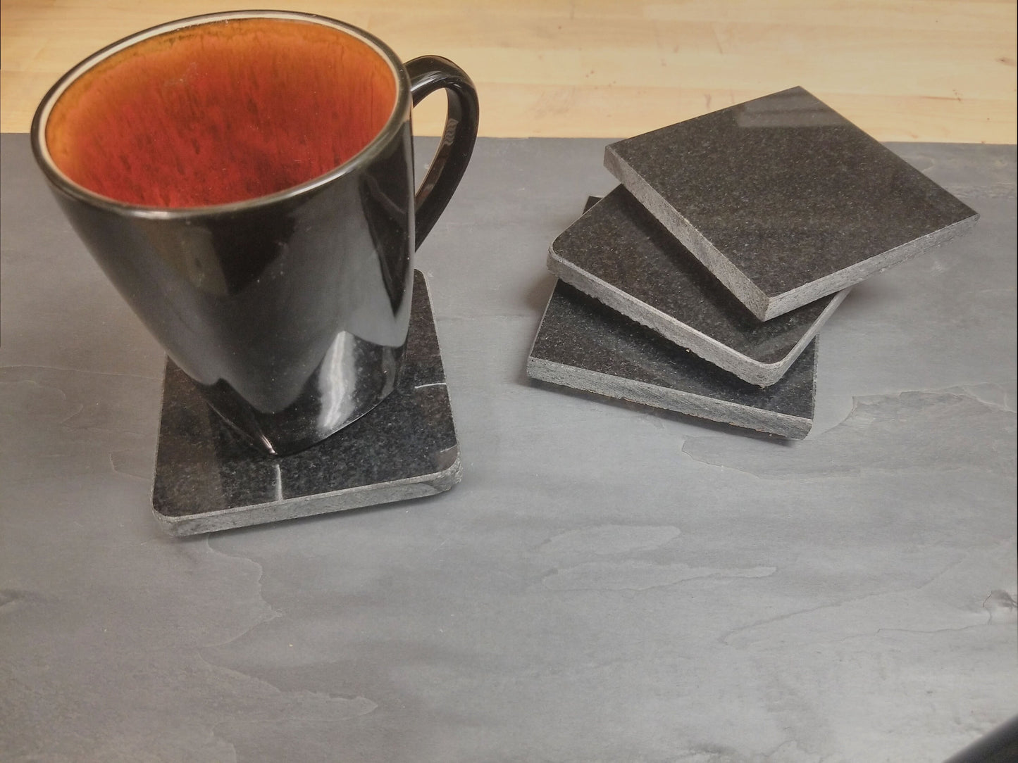 Black Granite Coaster