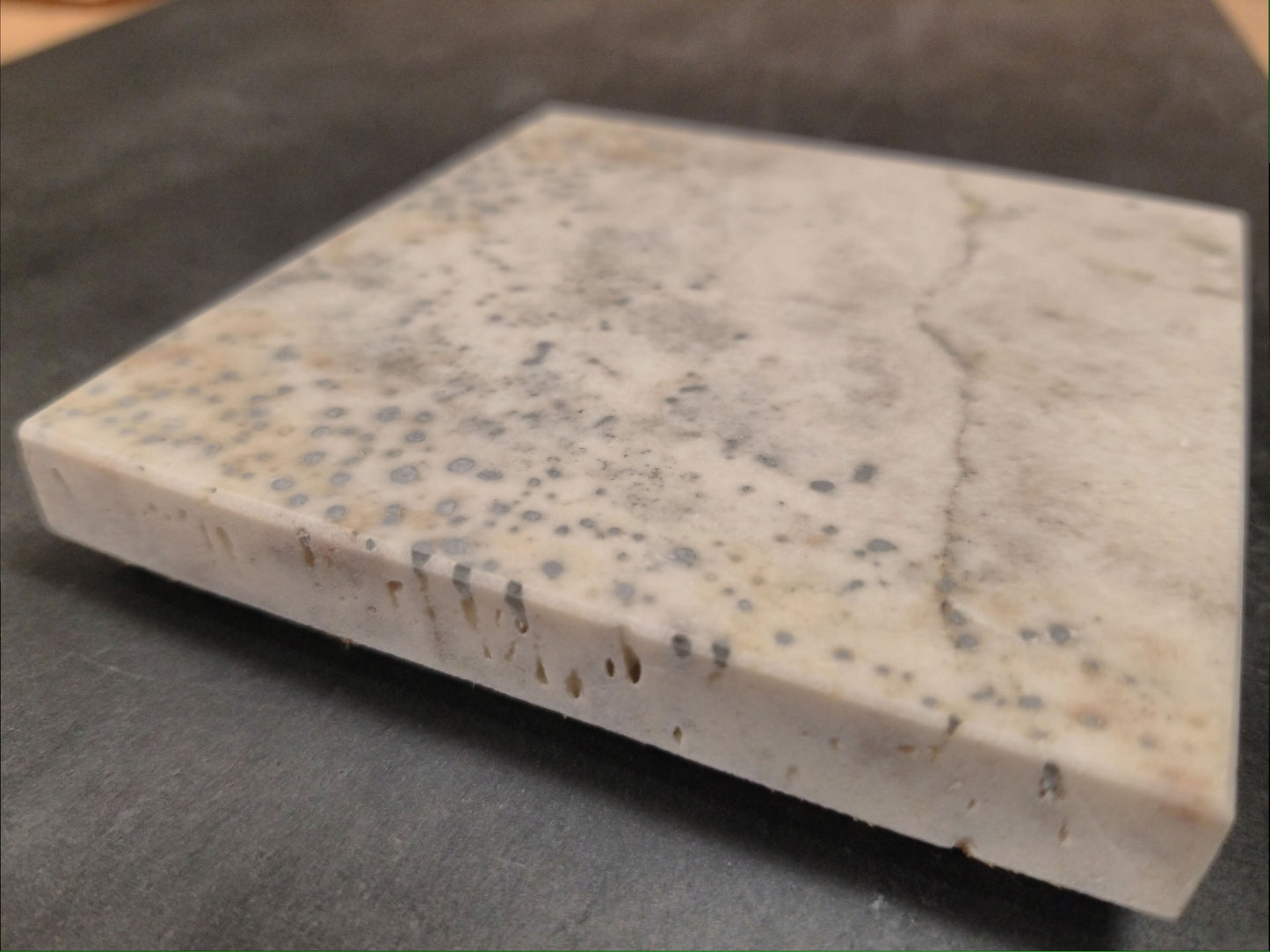 Grey Veined Marble Coaster