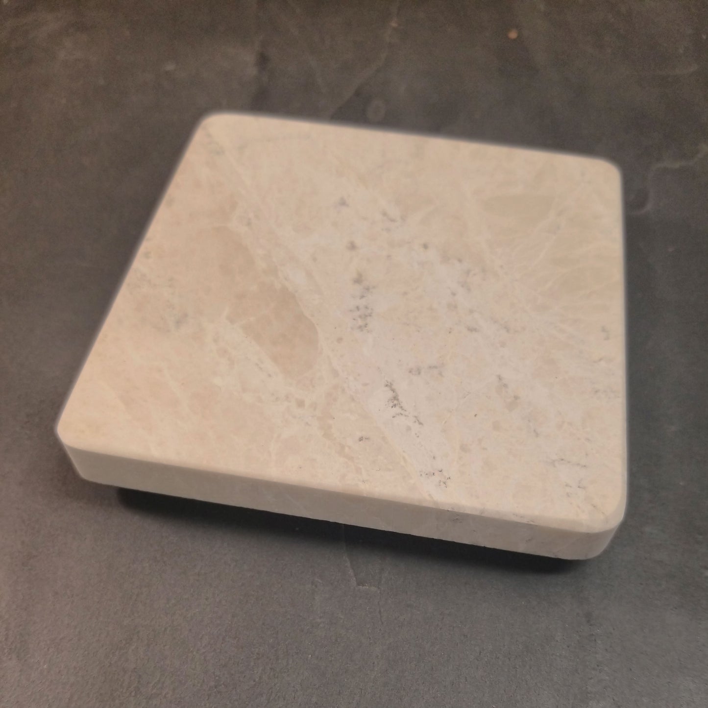 Cream Marble Coaster