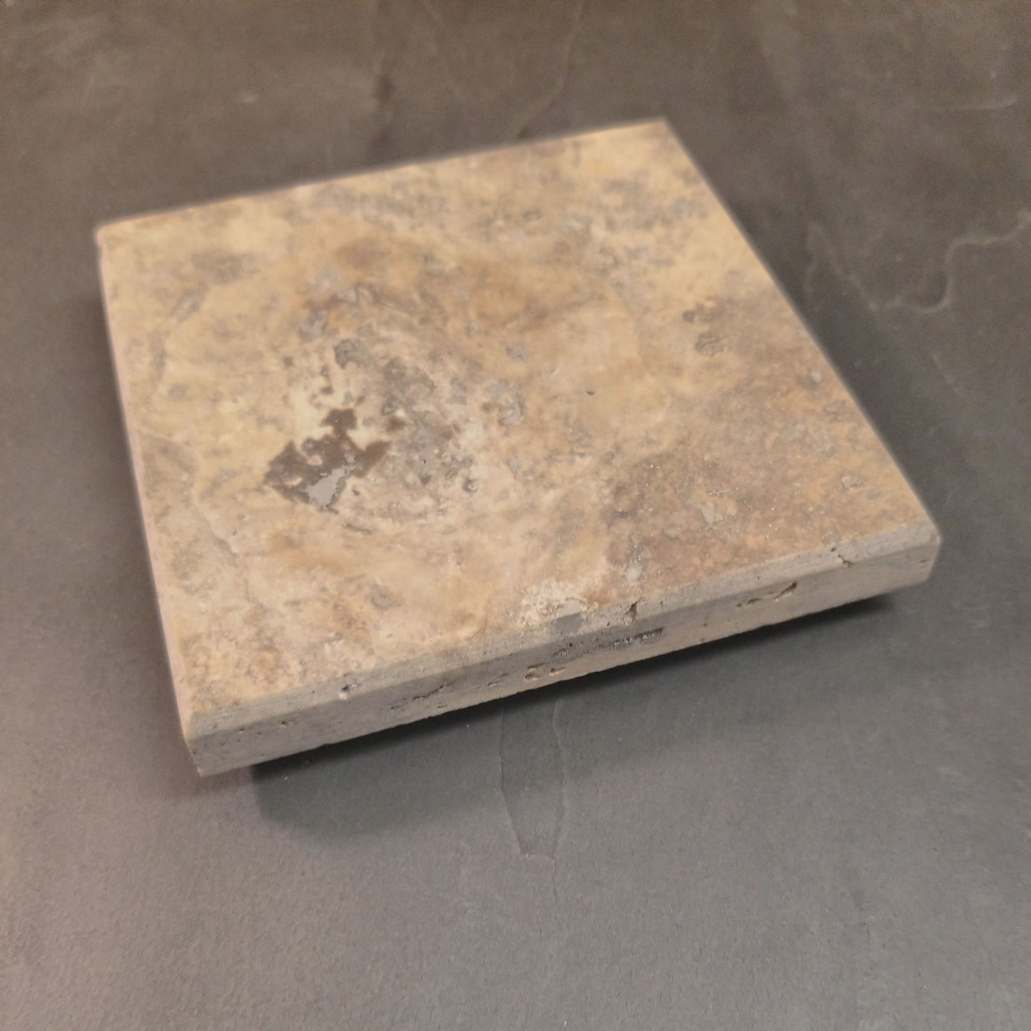 Grey Veined Marble Coaster