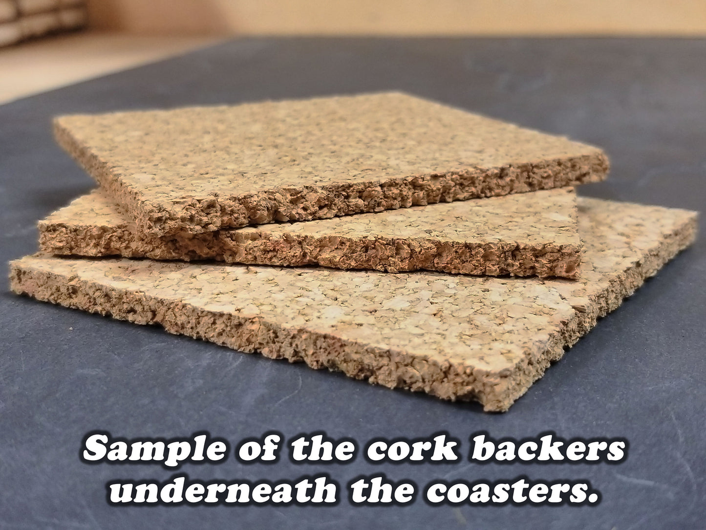 Cherry Granite Coaster