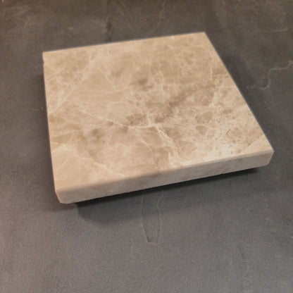 Cream Marble Coaster