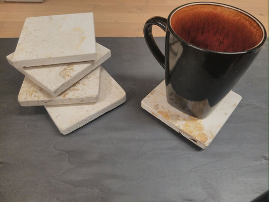 Copper Valley Marble Coaster