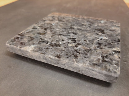 Quicksilver Flakes Granite Coaster