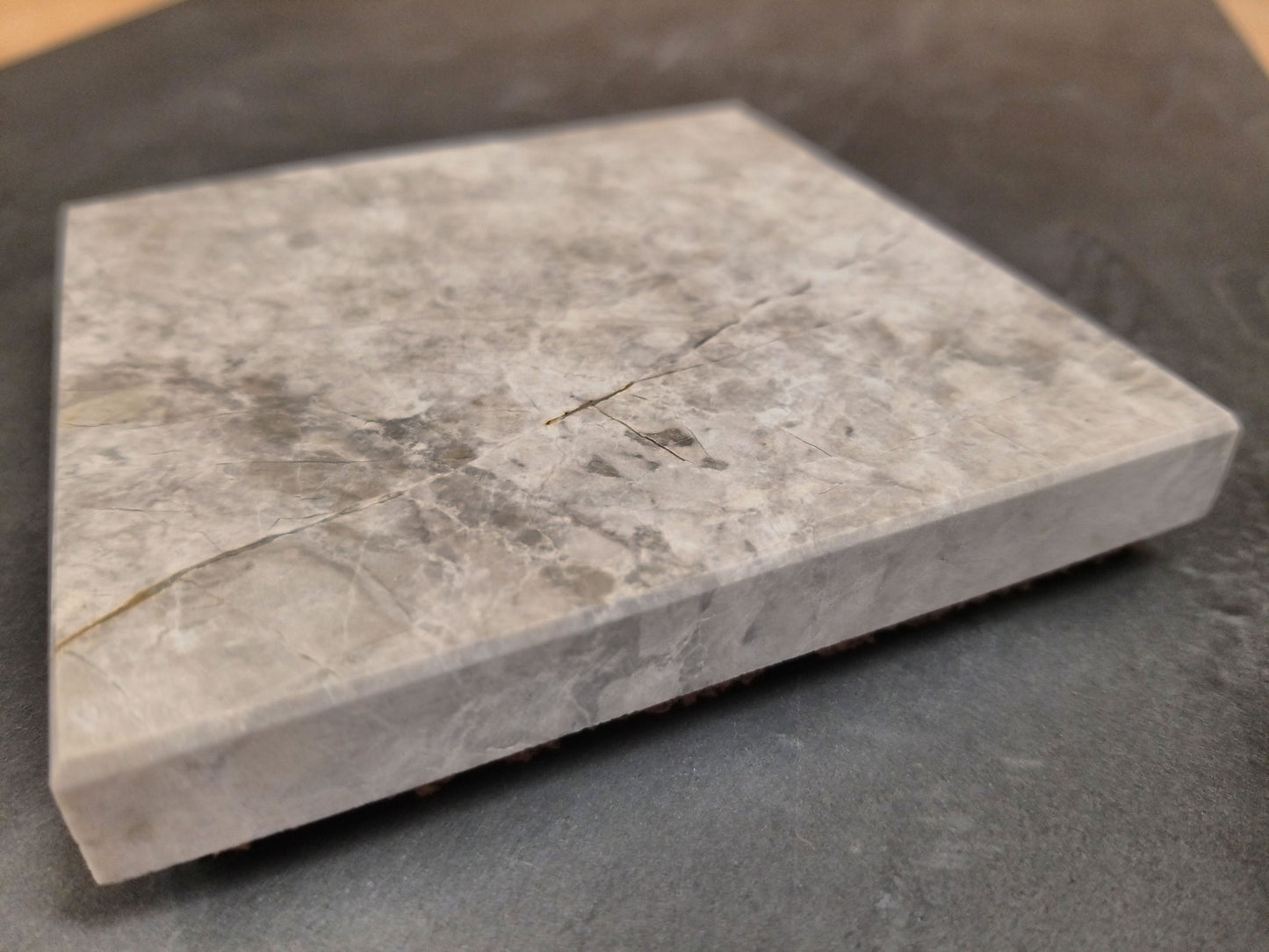 Cloud Grey Marble Coaster
