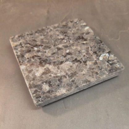 Quicksilver Flakes Granite Coaster