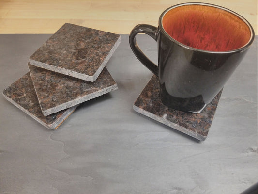 Cherry Granite Coaster
